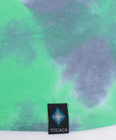 チチカカ |タイダイ裾ラウンドタンクトップ