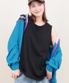 チチカカ |裾ラウンドタンクトップ