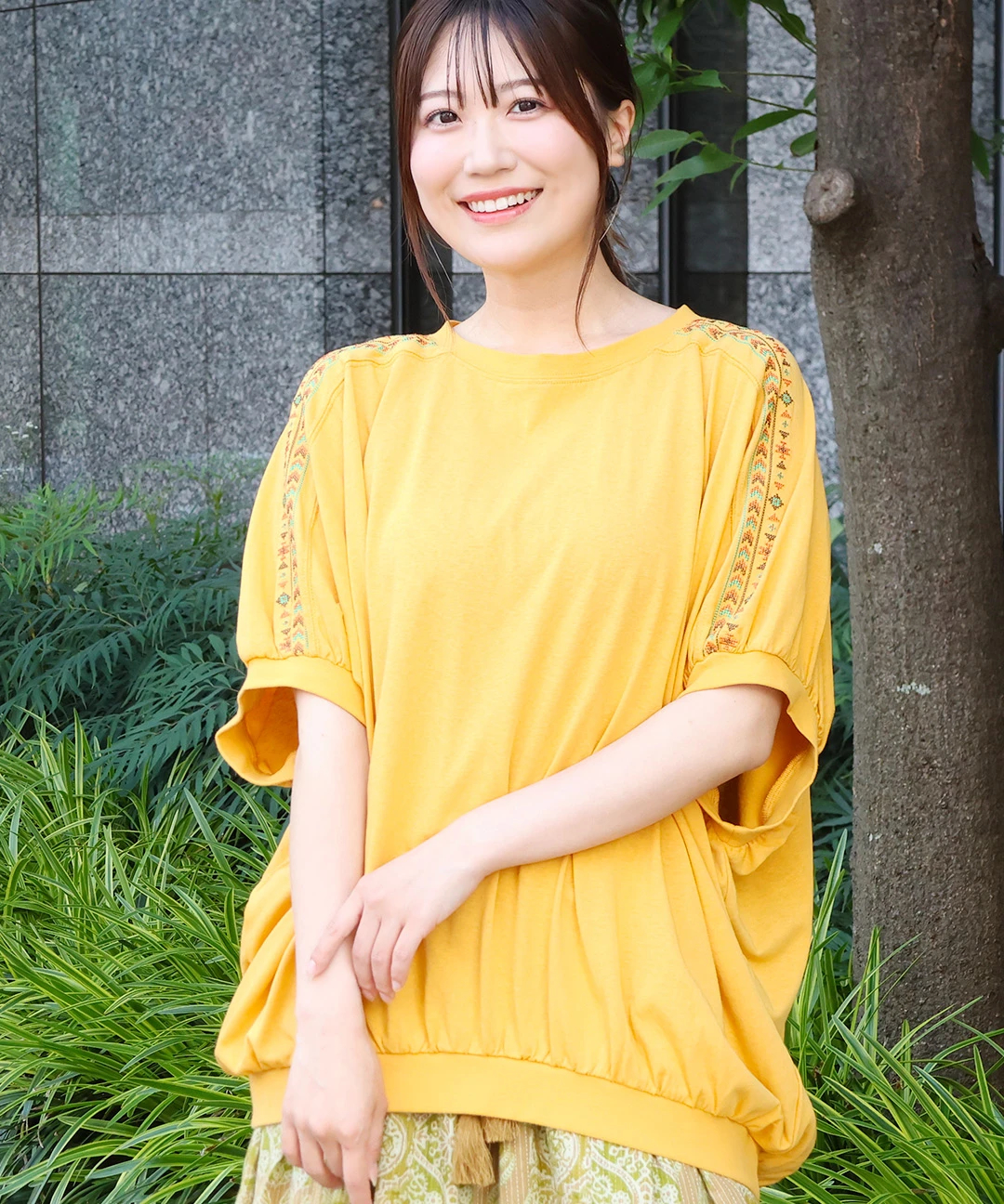 接触冷感ドルマンプルオーバー / Tシャツ・カットソー