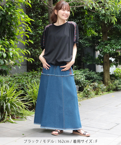 チチカカ |接触冷感ドルマンプルオーバー