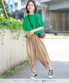 チチカカ |接触冷感ドルマンプルオーバー