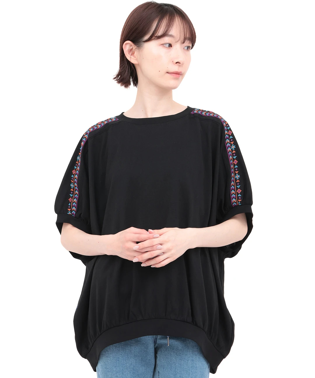 接触冷感ドルマンプルオーバー / Tシャツ・カットソー