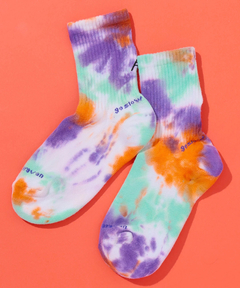 チチカカ |go slow caravan 刺繍タイダイクウォーターソックス【WEB限定】