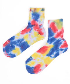 チチカカ |go slow caravan 刺繍タイダイクウォーターソックス【WEB限定】