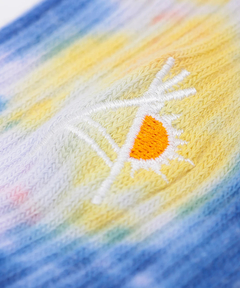 チチカカ |go slow caravan 刺繍タイダイクウォーターソックス【WEB限定】