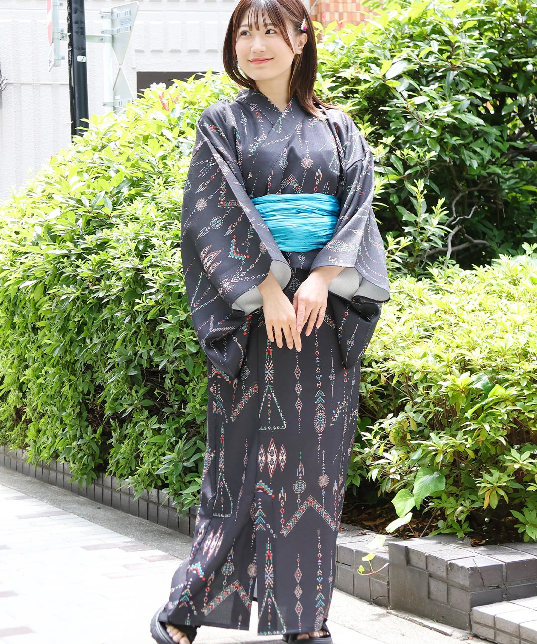 Tika ワンピース浴衣【3点セット】 ワンピース浴衣3点セット