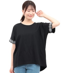 チチカカ |スリーブジュエル刺繍Tシャツ