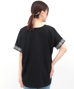 チチカカ |スリーブジュエル刺繍Tシャツ