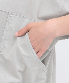 チチカカ |サイドポケット布帛切替プルオーバー(大きいサイズ)