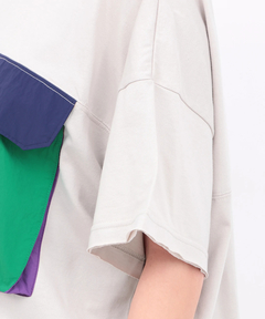 チチカカ |ナイロンビッグポケットTシャツ