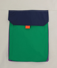 チチカカ |ナイロンビッグポケットTシャツ