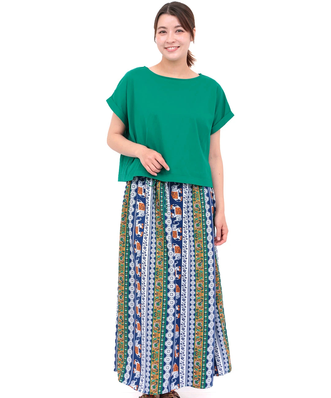 アソートプリントドッキングワンピース / ワンピース