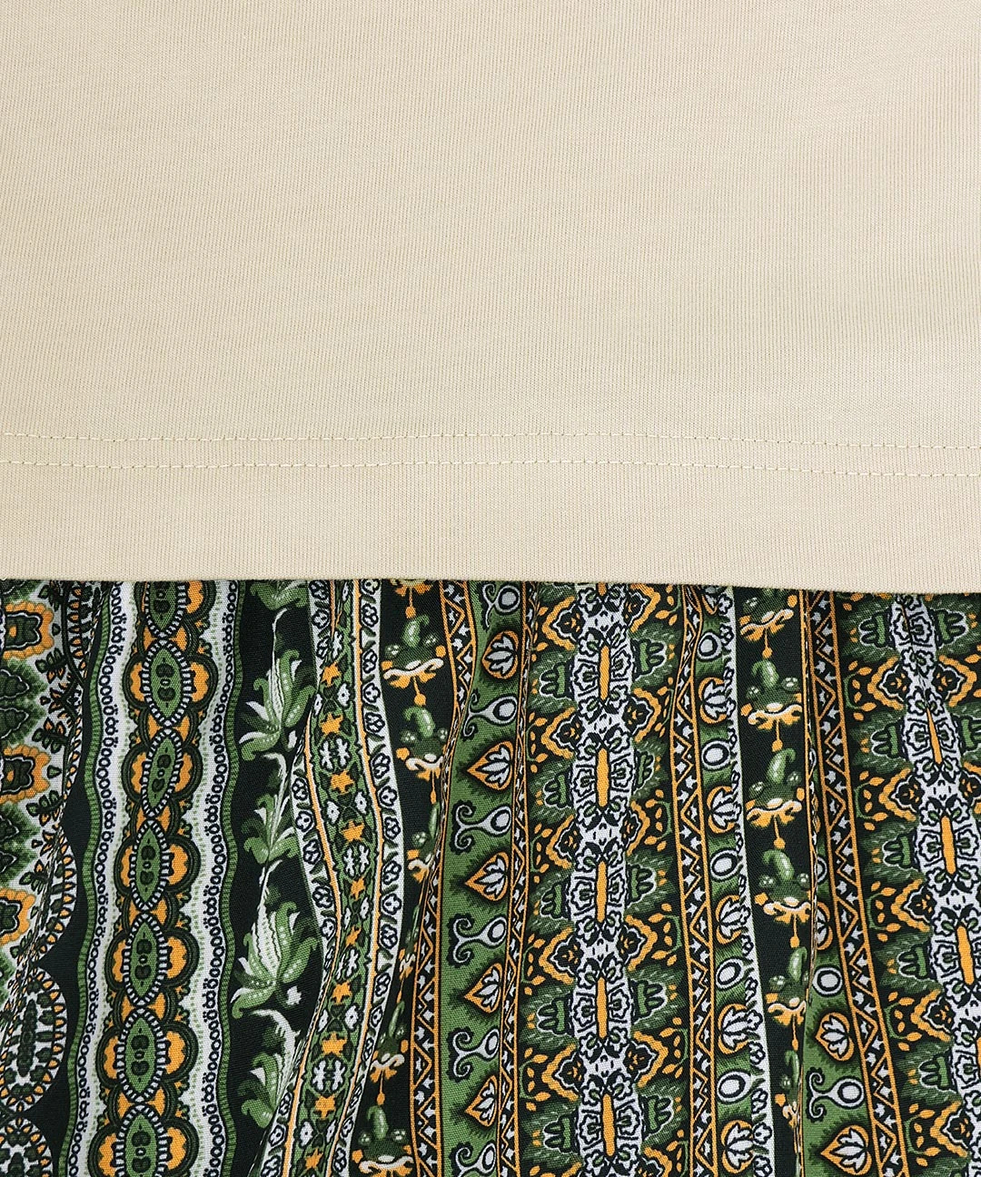 アソートプリントドッキングワンピース / ワンピース