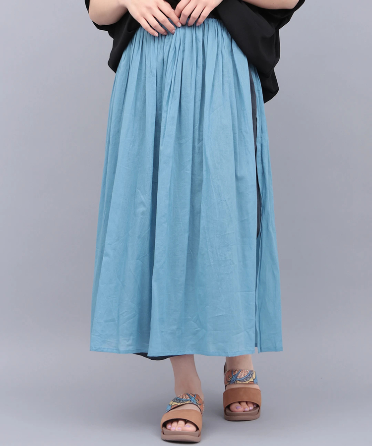 チチカカ |バイカラーパンツスカート