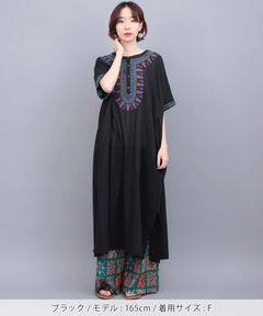 チチカカ |ダシキ刺繍ワンピース