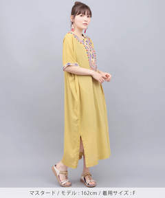 チチカカ |ダシキ刺繍ワンピース