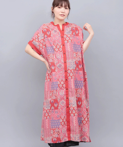 チチカカ |サシコ風パッチプリントワンピース
