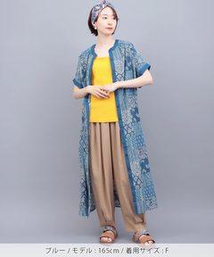 チチカカ |サシコ風パッチプリントワンピース