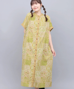 チチカカ |サシコ風パッチプリントワンピース