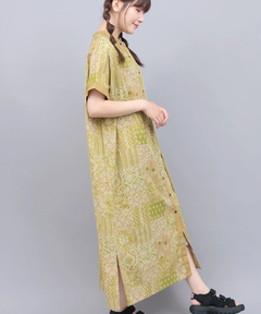 チチカカ |サシコ風パッチプリントワンピース