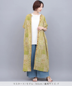 チチカカ |サシコ風パッチプリントワンピース