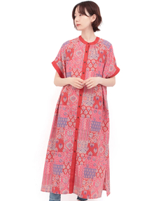 チチカカ |サシコ風パッチプリントワンピース