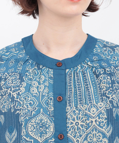 チチカカ |サシコ風パッチプリントワンピース