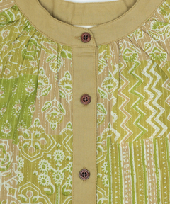 チチカカ |サシコ風パッチプリントワンピース