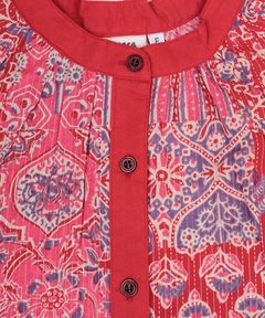 チチカカ |サシコ風パッチプリントワンピース