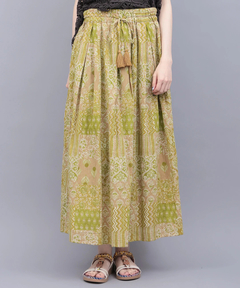 チチカカ |サシコ風パッチプリントスカート