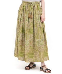 チチカカ |サシコ風パッチプリントスカート