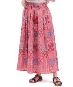 チチカカ |サシコ風パッチプリントスカート