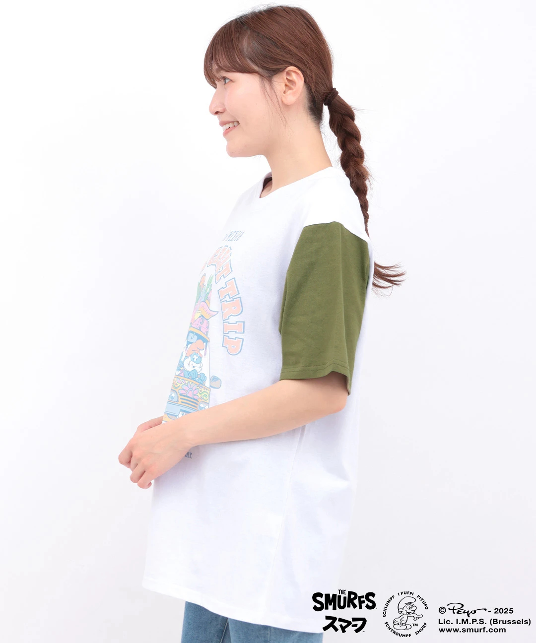 スマーフ コラボレーション メキシコバスプリントTシャツ / Tシャツ