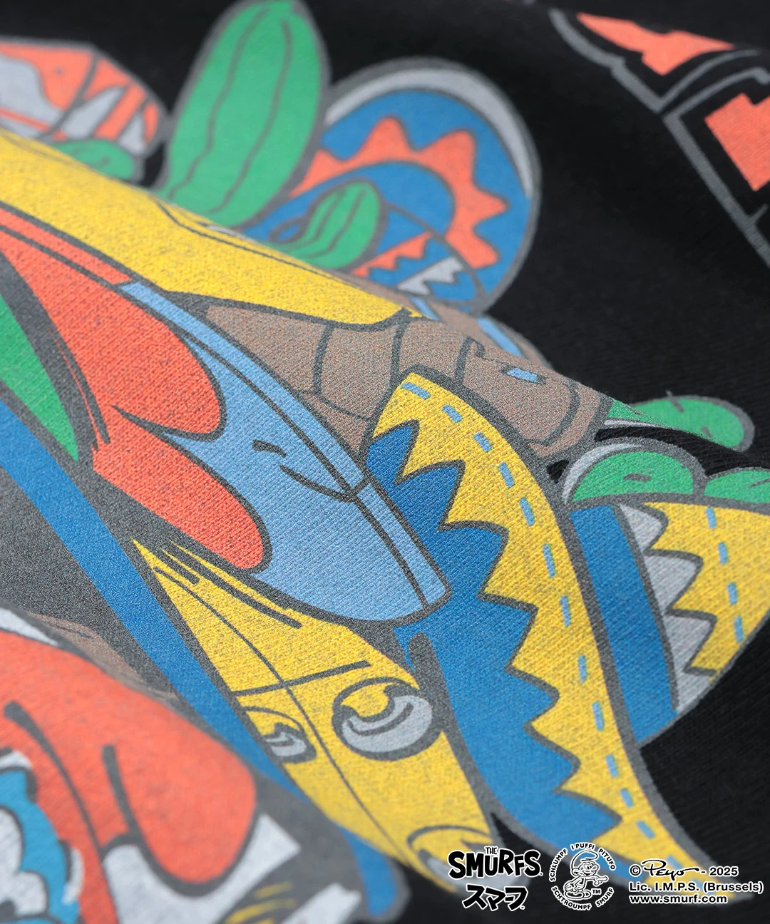 スマーフ コラボレーション メキシコバスプリントTシャツ / Tシャツ