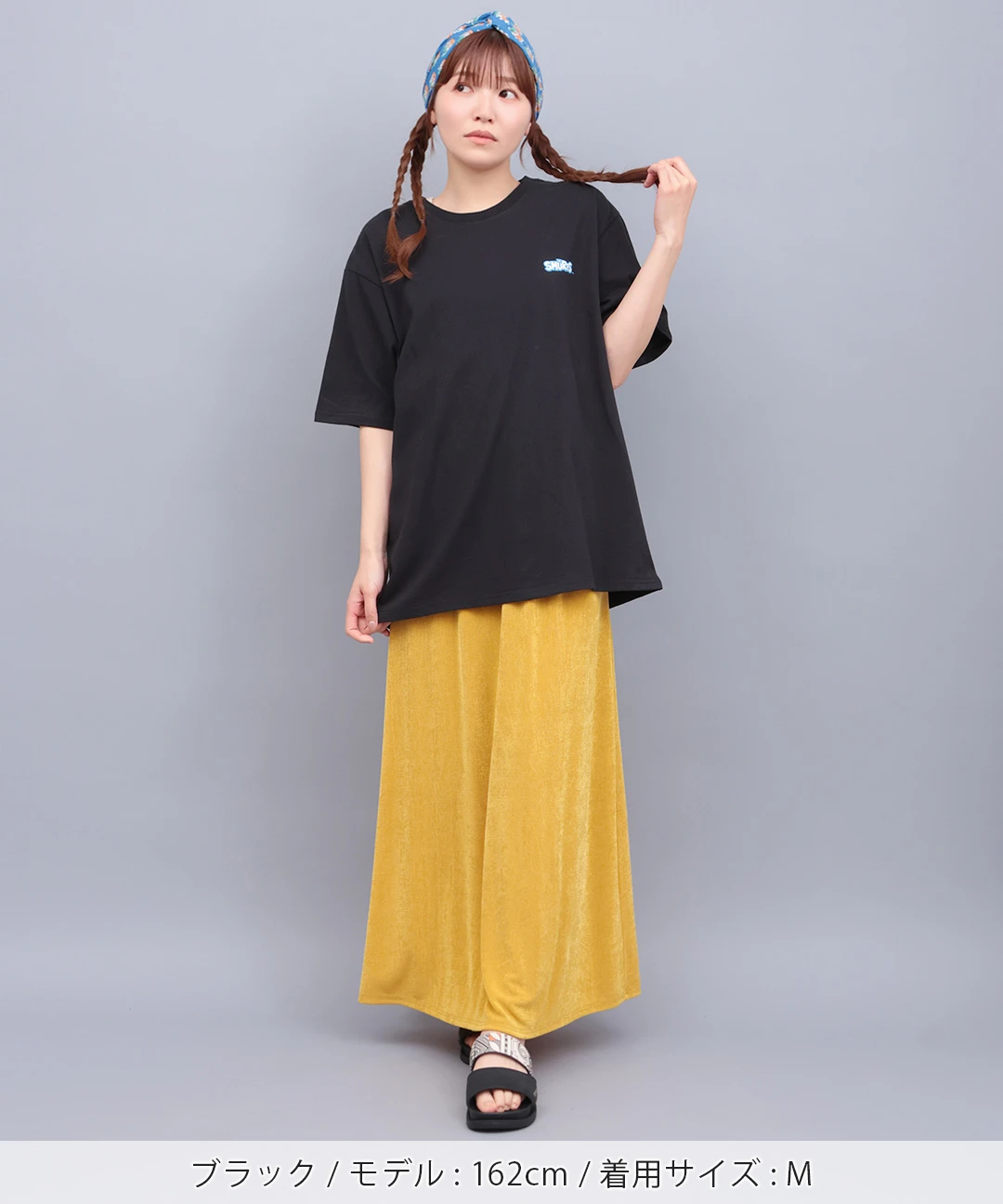 スマーフ コラボレーション ポスタープリントTシャツ / Tシャツ