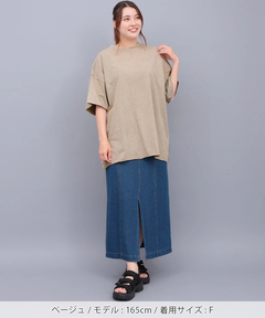 チチカカ |アシッドウォッシュカットオフTシャツ