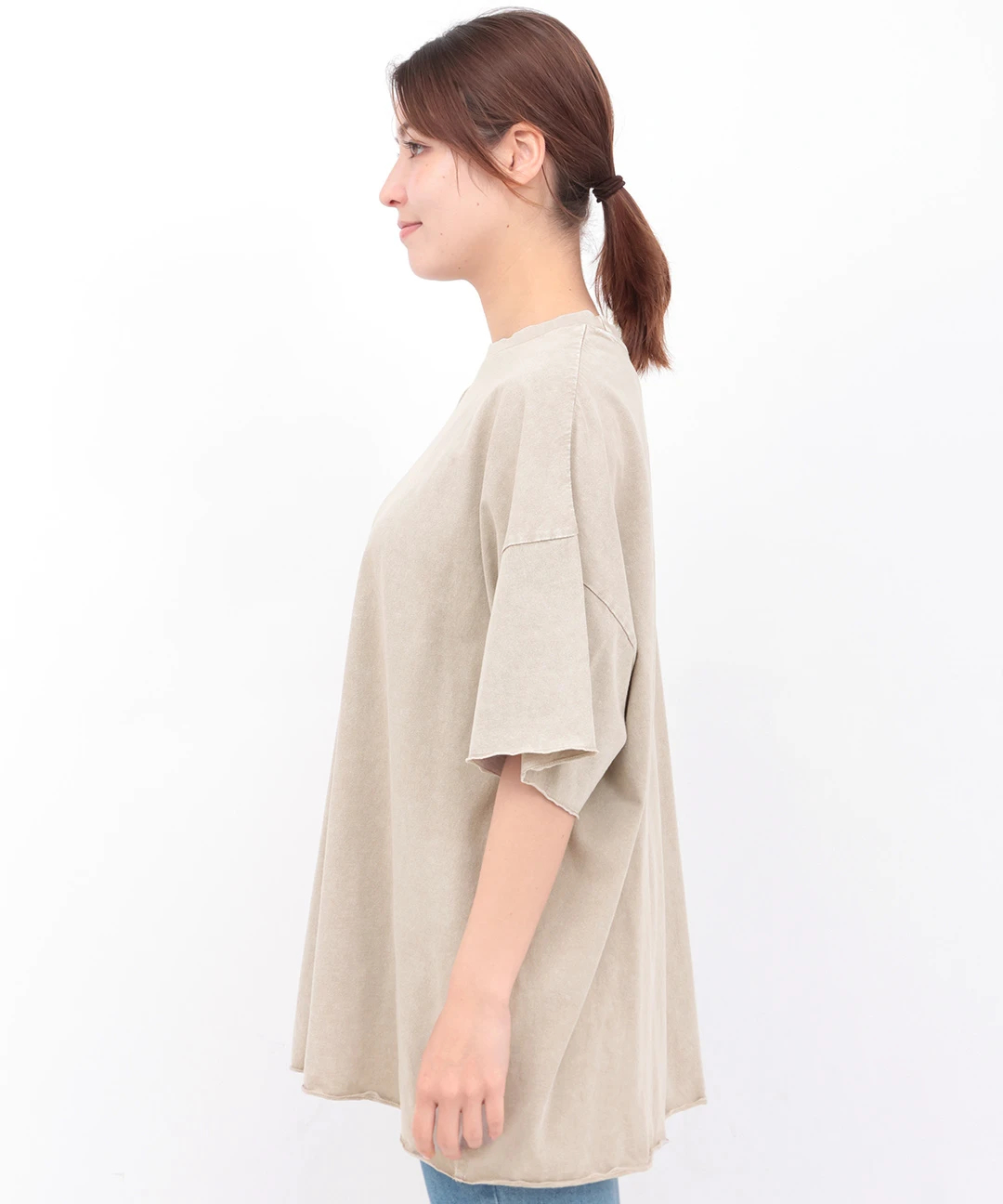 アシッドウォッシュカットオフTシャツ / Tシャツ・カットソー