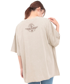 チチカカ |アシッドウォッシュカットオフTシャツ