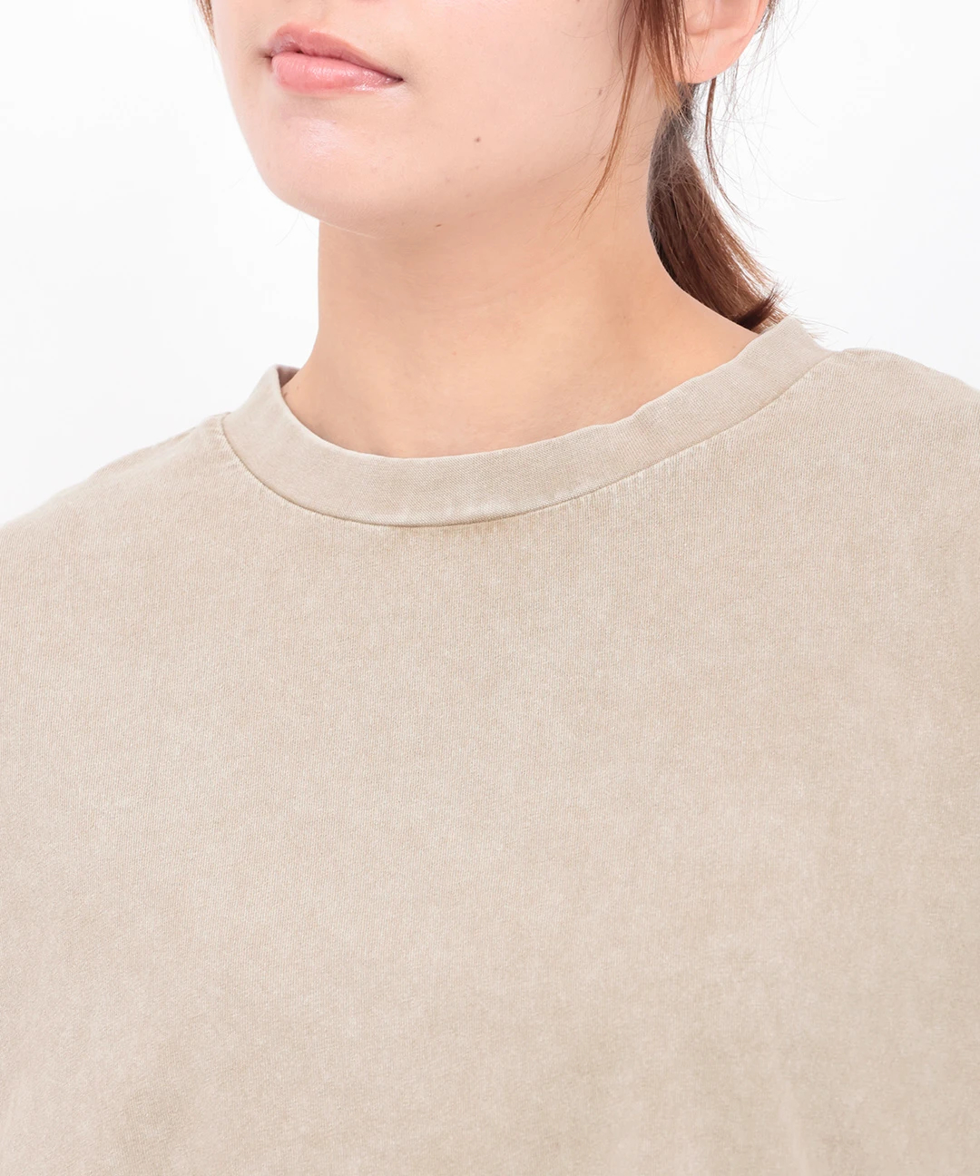 トップス Tica Tica アシッドウォッシュカットオフTシャツ / Tシャツ・カットソー