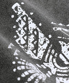 チチカカ |アシッドウォッシュカットオフTシャツ