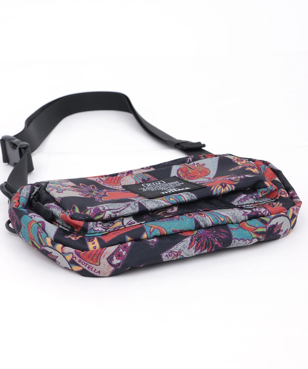 バッグ kiyoo KiU コラボ フロントポケットミニショルダー / ショルダーバッグ