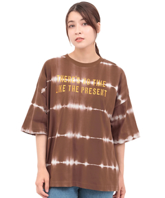 チチカカ |ロゴ刺繍タイダイTシャツ