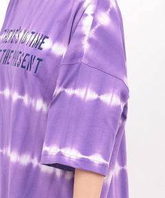 チチカカ |ロゴ刺繍タイダイTシャツ