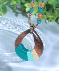 チチカカ |糸巻ウッドネックレス