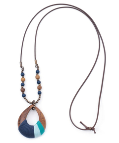 チチカカ |糸巻ウッドネックレス