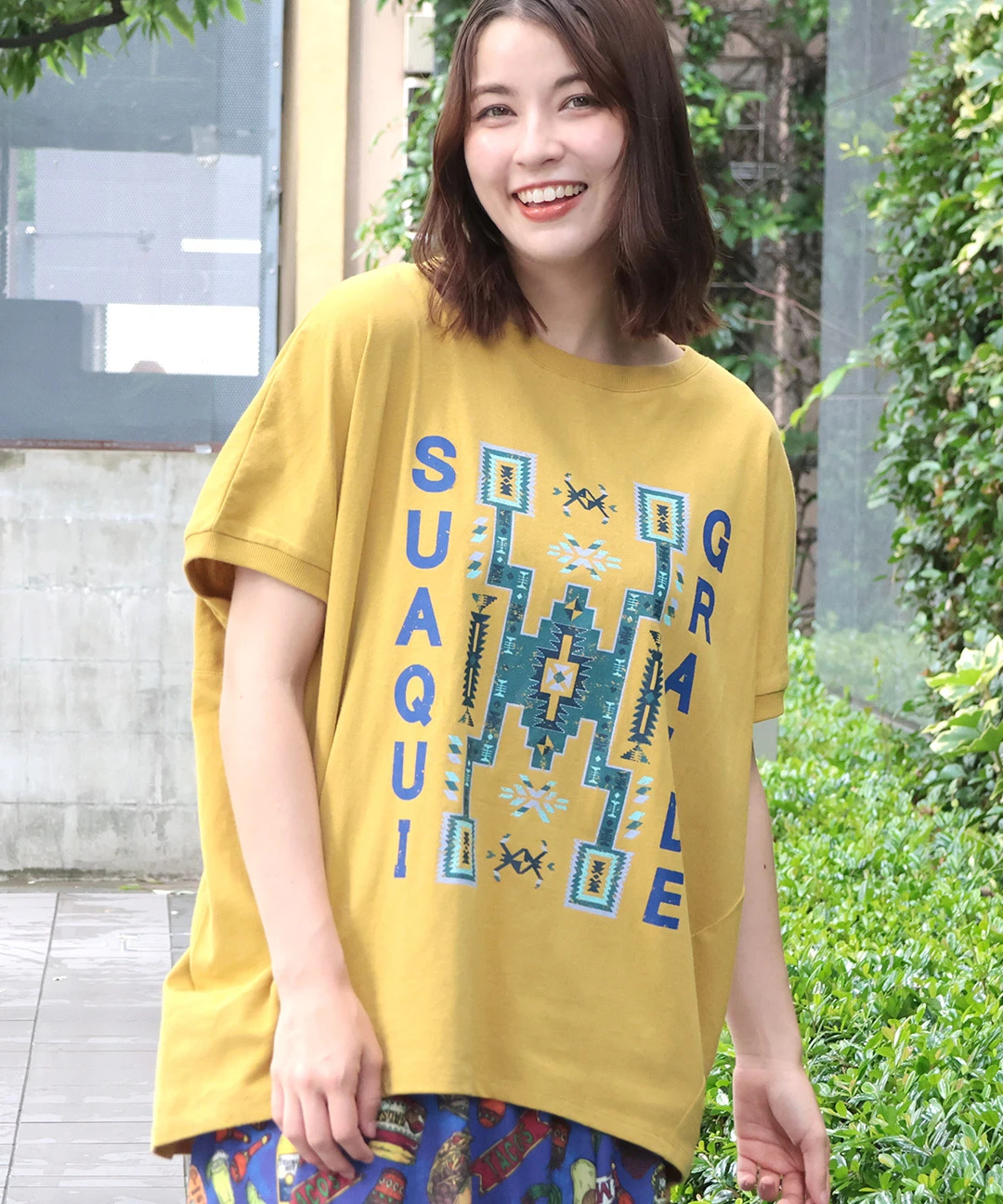 スアキ・グランデプリントプルオーバー / Tシャツ・カットソー