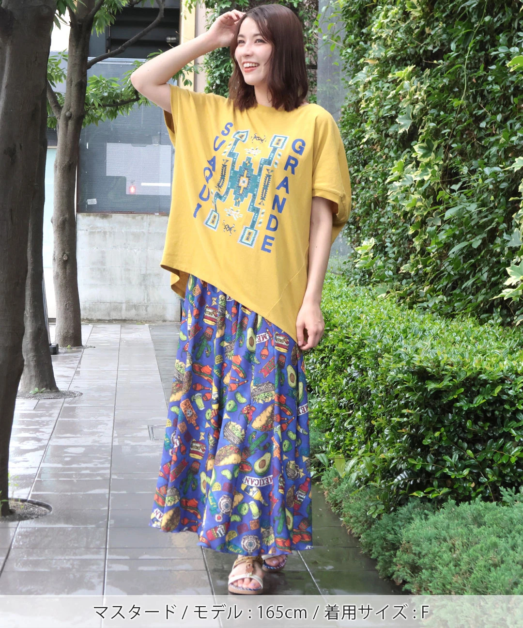 スアキ・グランデプリントプルオーバー / Tシャツ・カットソー