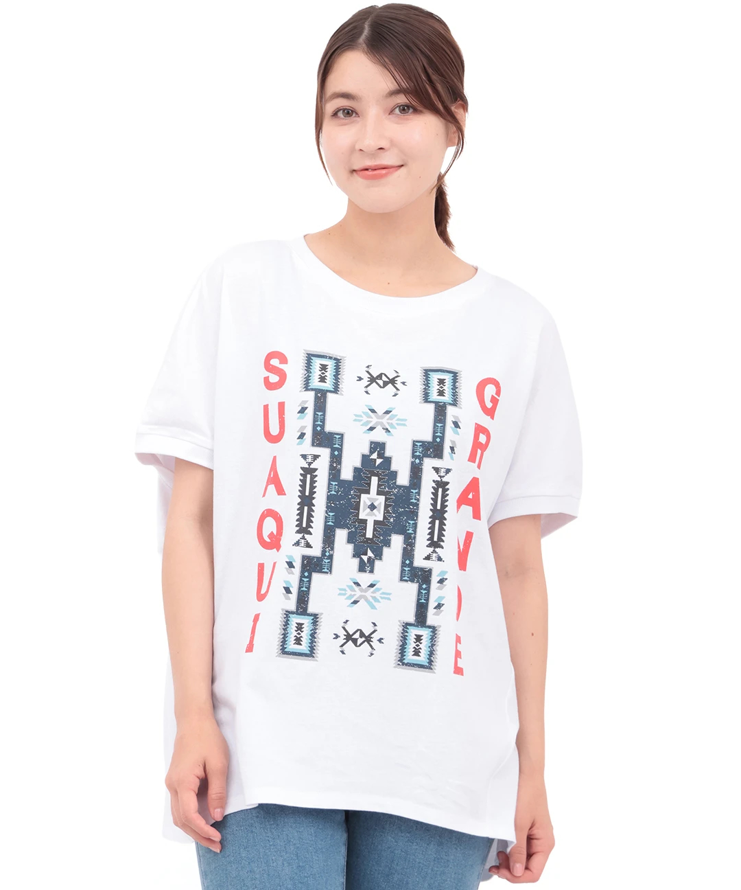 スアキ・グランデプリントプルオーバー / Tシャツ・カットソー