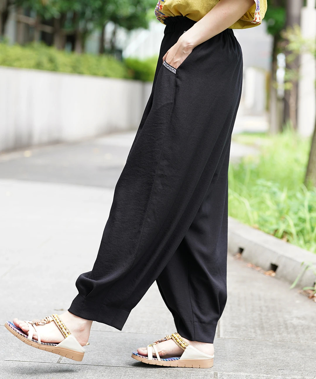 エッグタックパンツ / パンツ | エスニックファッション＆雑貨の