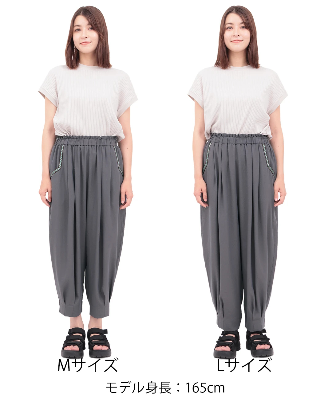 パンツ tacacu エッグタックパンツ / パンツ | エスニックファッション＆雑貨の
